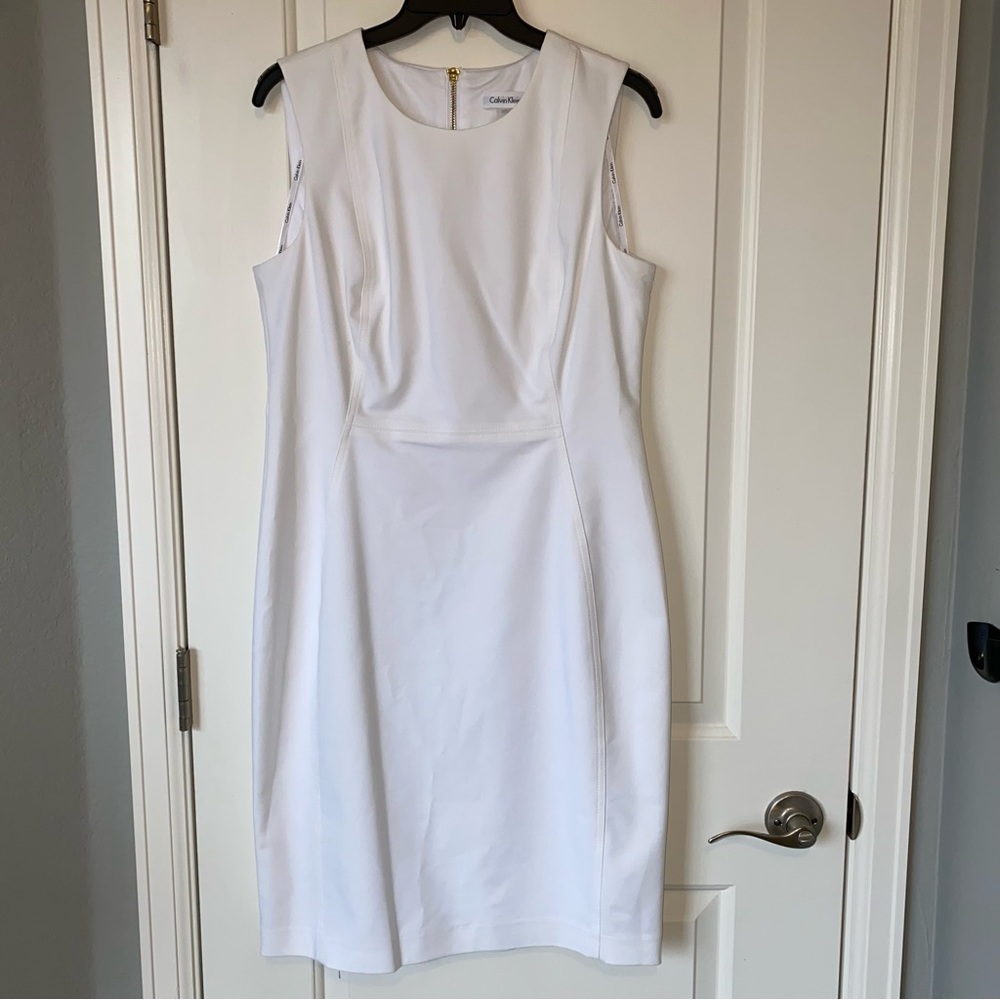 NWOT Calvin Klein White Dress